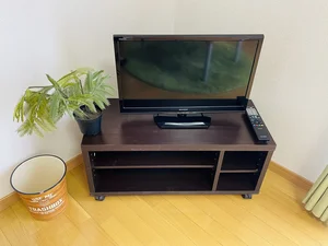 電気も通電しておりますので、手続き不要でテレビを見ることができます♪♪
