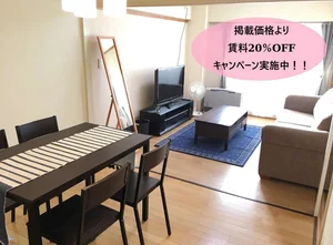 豊水すすきの駅の家具家電付きマンスリーマンション「【アルファ創成川公園】狸小路、二条市場徒歩圏内！大通、すすきのへのアクセス◎です！ 703・2LDK(No.675326)」メイン画像