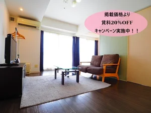 札幌市の家具家電付きマンスリーマンション「【アルファスクエア南4条東】ターミナル駅の大通駅より1駅（乗車2分）の好立地！ 1102・1LDK(No.675346)」メイン画像