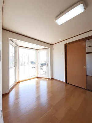 津山市のマンスリーマンション・ウィークリーマンション「クレストール花水木Ｂ 103・洋室(No.714136)」メイン画像