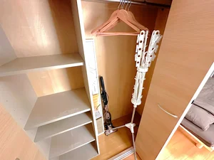 【収納完備】掃除機完備‼収納も広いので、高松市（瓦町駅前）滞在中のウィークリーマンション生活も快適自在に過ごせますね♪