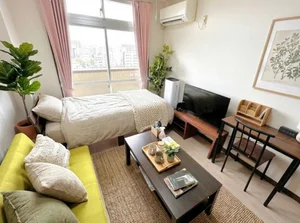 新潟のマンスリーマンション・ウィークリーマンション「Kマンスリー新潟駅前(中央区花園)【禁煙・新潟駅ウィークリーマンション・新潟駅マンスリーマンション】 1007・1K-【中部屋】(No.717042)」メイン画像