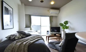 春日居町駅のマンスリーマンション・ウィークリーマンション「Kマンスリー山梨学院大学南（甲府脳神経外科病院南） 201・1R-【角部屋】(No.721786)」メイン画像