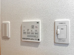 【設備画像】浴室乾燥機完備♪岐阜駅前ウィークリーマンションではジメジメした梅雨も寒い冬も対応しております♪