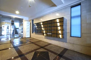 エントランスは高級感と清潔感を兼ね備えております！　広々としていて明るい空間です♪