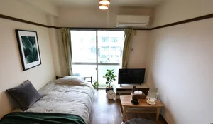 愛知のマンスリーマンション・ウィークリーマンション「Kマンスリー愛知大学前（豊橋駅南） 206・1K-【中部屋】(No.722272)」メイン画像