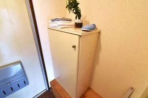 シューズボックスにて靴収納可能！　リフォームなどの際の滞在でも靴など収納できて便利！