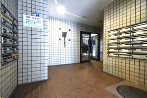 郵便ポストもあり 郵便物の受け取り可能!