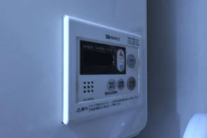 お湯調整スイッチあり!お湯温度調節可能で快適に!