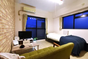 エアコン冷房暖房可能で温度調整へ！　一年を通して快適にお過ごしいただけます！