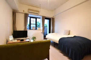 エアコン冷房暖房にて温度調整し快適な室温でお過ごしいただけます! 日々の生活をサポート!