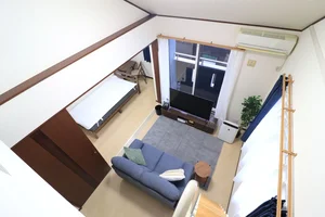 天井が高いので解放感があり快適空間！！