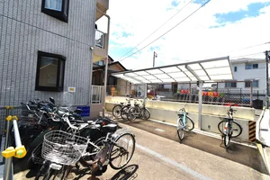 駐輪場利用可能！　近場へのお出かけや通勤にも便利です！