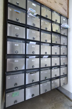 郵便ポストあり　郵送物の受け取りも可能で！長期マンスリーマンション便利！