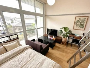 のマンスリーマンション・ウィークリーマンション「Kマンスリー群馬高崎駅前(高関)【群馬高崎駅前ウィークリーマンション・群馬高崎駅前マンスリーマンション】 207・1K-【ロフト付・角部屋】(No.725356)」メイン画像