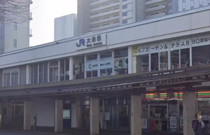 JR大津駅まで徒歩分、550m。