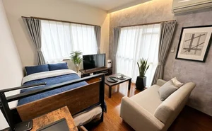 滋賀のマンスリーマンション・ウィークリーマンション「Kマンスリー大津(ＪＲ瀬田駅前)【禁煙・大津ウィークリーマンション・大津マンスリーマンション】 101・1K-【角部屋】(No.732972)」メイン画像