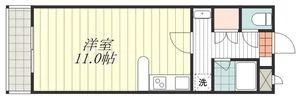 １Rのお部屋です★城東方面の物件で駐車場付♪観光にもビジネスにもおススメ♪♪