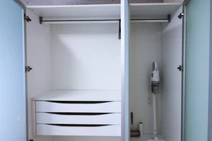 収納豊富で県外からの利用にも便利！