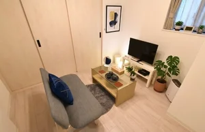 広島市中区のマンスリーマンション・ウィークリーマンション「Kマンスリー広島中央郵便局前（広島市中区役所前） 1LDK-【角部屋】(No.749596)」メイン画像