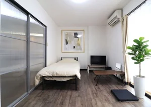 足羽山公園口駅のマンスリーマンション・ウィークリーマンション「Kマンスリー福井駅東口前（東公園前） 201・1DK-【角部屋】(No.751266)」メイン画像