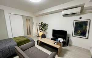 石川県のマンスリーマンション・ウィークリーマンション「Kマンスリー金沢駅北口前(石川県立中央病院)【禁煙・金沢マンスリーマンション】 102・1K-【中部屋】(No.751420)」メイン画像