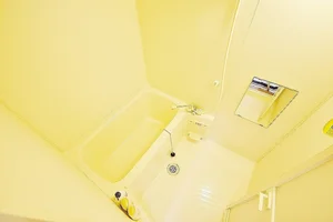 バスルーム画像イメージです♪四日市市(四日市塩浜駅前)ウィークリーマンションでは、お風呂用の桶もあるのでごゆっくりと快適にご利用いただけます★