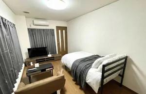 滋賀県のマンスリーマンション・ウィークリーマンション「Kマンスリー滋賀大津駅前【禁煙・滋賀大津駅前ウィークリーマンション・滋賀大津駅前マンスリーマンション】 203・1K-【端部屋】(No.753358)」メイン画像