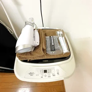 洗濯機は室内に設置しております♪洗濯用洗剤もご用意しておりますのでご入居してすぐにご利用が可能です(^^♪タオル1式分もご用意しております☆彡
