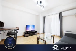 山鼻９条駅の家具家電付きマンスリーマンション「✨春割✨180,000円⇒124,800円（30日）でご紹介🎵中島公園駅徒歩1分のタワマン🎵 506号室(No.754995)」メイン画像