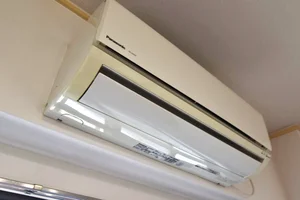 エアコンにて冷暖房調整！　一年をとおして快適な室温でご利用いただけます