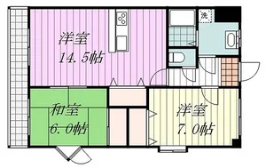 ２ＬＤＫのファミリータイプの間取りとなっております。複数名で入居される方におススメです★★