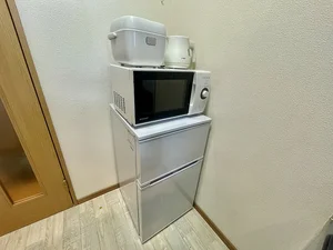 冷蔵庫も完備なので自炊や料理に最適♪長期の出張にお勧め★富山ＩＣ(富山村田製作所)ウィークリーマンションの人気物件♪【格安】