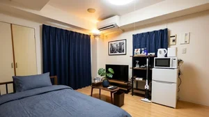 新潟青陵大学短期大学部周辺のマンスリーマンション・ウィークリーマンション「Kマンスリー新潟駅前(明石１丁目)【禁煙・新潟駅前ウィークリーマンション・新潟駅前マンスリーマンション】 201・1R-【角部屋】(No.770549)」メイン画像