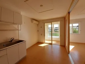 乱川駅（山形県）のマンスリーマンション・ウィークリーマンション「ノースパークベル 101・洋室(No.772538)」メイン画像