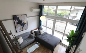 のマンスリーマンション・ウィークリーマンション「Kマンスリー群馬高崎駅前(高関)【群馬高崎駅前ウィークリーマンション・群馬高崎駅前マンスリーマンション】 204・1K+ロフト付【中部屋】(No.774111)」メイン画像