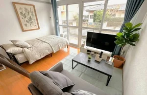 のマンスリーマンション・ウィークリーマンション「Kマンスリー群馬高崎駅前(高関)【群馬高崎駅前ウィークリーマンション・群馬高崎駅前マンスリーマンション】 104・1K+ロフト付-【中部屋】(No.774120)」メイン画像