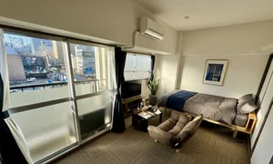 富山駅（富山県）・電鉄富山駅（富山県）・電鉄富山駅・エスタ前駅（富山県）のマンスリーマンション・ウィークリーマンション「Kマンスリー富山駅前(ＮＴＴ西日本桜橋ビル前)【禁煙・富山駅前ウィークリーマンション・富山駅前マンスリーマンション】 405・1K-【中部屋】(No.775003)」メイン画像