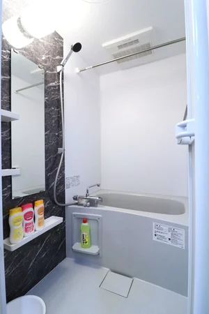 ユニットでお風呂をゆっくりとお楽しみいただけ 1日の疲れを休めて頂くのに最適