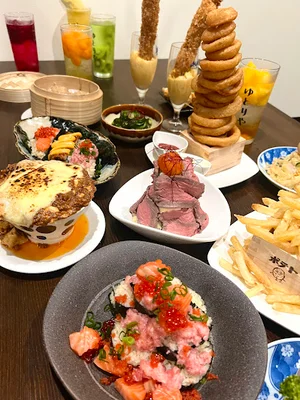 カフェ ✕ 大衆居酒屋 ゆとりやまで徒歩６分