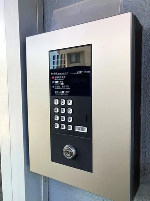 オートロック付きでセキュリティ担保！