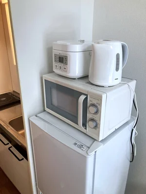 お惣菜もレンジでチン！買い物した食材も冷蔵庫で管理！