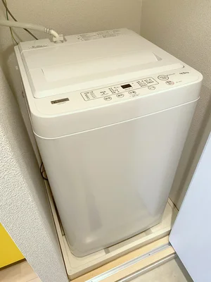 洗濯機も完備♪