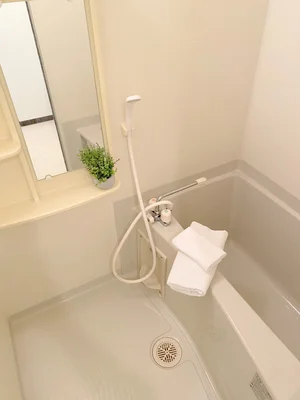 浴室乾燥機付き♪