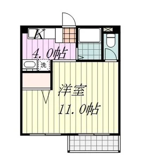 １Ｋのお部屋です☆☆４階なので日当たりも良し◎30㎡以上なにでゆったりとおくつろぎいただけるかと思います☆