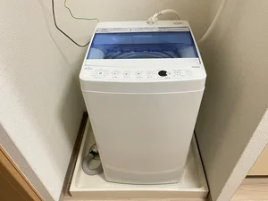 洗濯機は室内に設置しております♪入居後すぐにご利用が可能です(^^♪タオル1式分もご用意しております☆彡