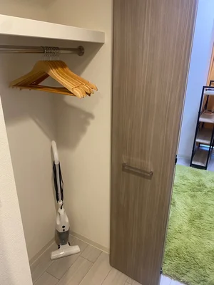 収納スペースもございます♪