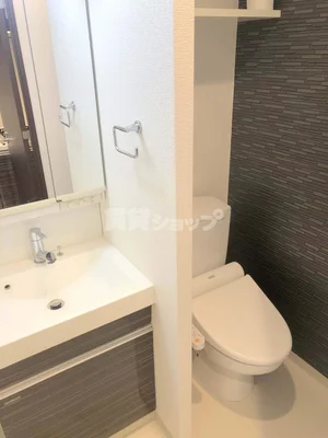 独立洗面台♪ウォシュレット