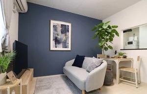 八戸赤十字病院周辺のマンスリーマンション・ウィークリーマンション「Kマンスリーイオンスタイル八戸沼館（馬淵川前） 104・1LDK-【中部屋】(No.788616)」メイン画像