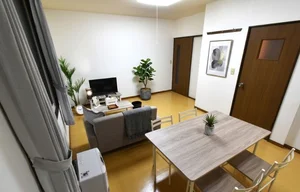 青森のマンスリーマンション・ウィークリーマンション「Kマンスリー新青森駅（青森県立あすなろ療育福祉センター前） 205・1LDK-205(No.797375)」メイン画像